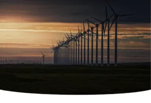 hero section background - wind turbines